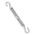 thumbnail image 4 of Kritne Adjustable Wire Tensioner,Stainless Steel Tensioner,Wire Rope Tensioner 304 Stainless Steel M16 Adjustable Turnbuckle Bolt Hook Rigging Accessories, 4 of 8
