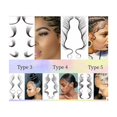 thumbnail image 2 of Hair Edge Sticker Waterproof Hairline Waterproof Hair Edge Sticker Fringe Decal Temporary Baby Bang Tail Sticker, Pattern 3, 2 of 3