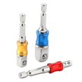 thumbnail image 1 of Drill Bit Bar 3Pcs/Set Hex Drill Bit Socket Adapter Drive Electric Impact Driver 1/4in 3/8in 1/2in, 1 of 8