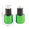 thumbnail image 4 of Bouchon de Poids de Guidon 2Pcs Universel 18-22 Mm Bouchon d'Équilibrage de Poids de Guidon de Moto Rond, 4 of 8