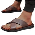 thumbnail image 5 of WRKEKC Sandals for Men Open Toe Soft Sole Breathable Beach Casual Slippers Spring Summer Flip Flops for Men, 5 of 5