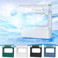 thumbnail image 4 of Black Portable Bladeless Fan Spray Water Desktop Fan For Household Use With 350Ml Tank Cooling Efficiency #n14uZ, 4 of 5