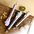 thumbnail image 3 of High Temperature Kitchen Silicone Food Tongs for Steak Bread Baking Cooking Meal Preparation, 3 of 8