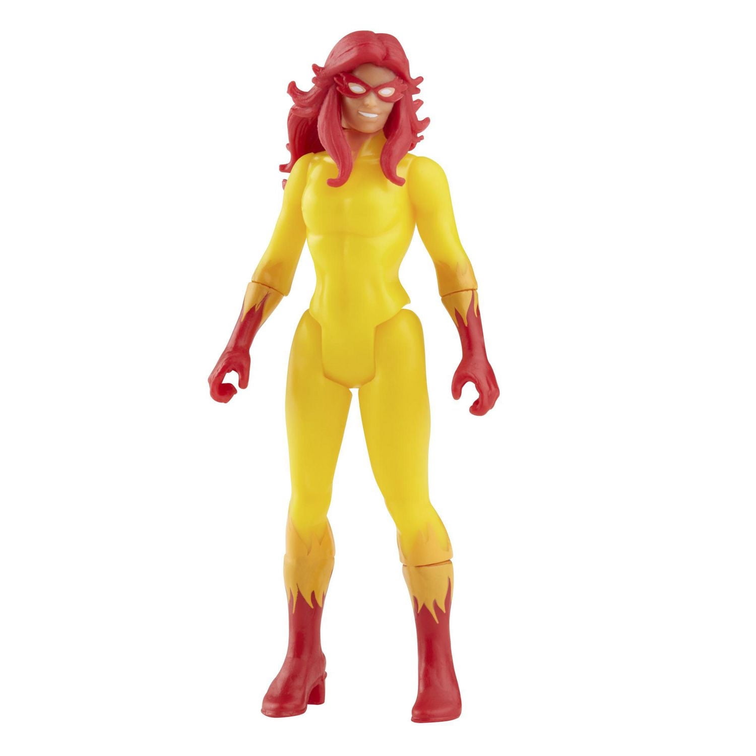Hasbro Marvel Legends Series Retro 375 Collection, figurine articulée de collection Marvel's Firestar de 9,5 cm, jouet pour enfants, dès 4 ans