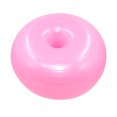 thumbnail image 1 of Yoga Ball Pink Doughnut Shape - Yoga Ball Chair - Balance Trainer - Thicken Anti-Explosion Inflatable Seating Exercise - for Office & Home & Gym, 1 of 5