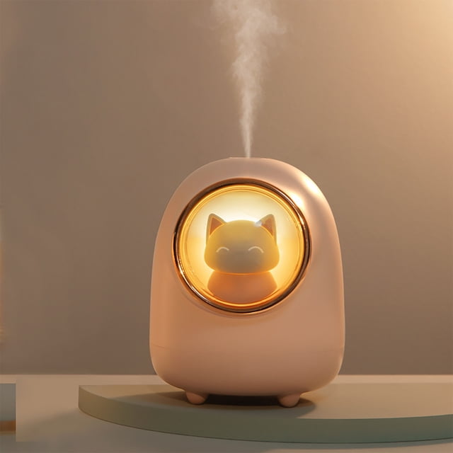 Birdeem Quality Evaporative Humidifier Wireless Space Capsule Cute Mist Maker with Led Night Lamp