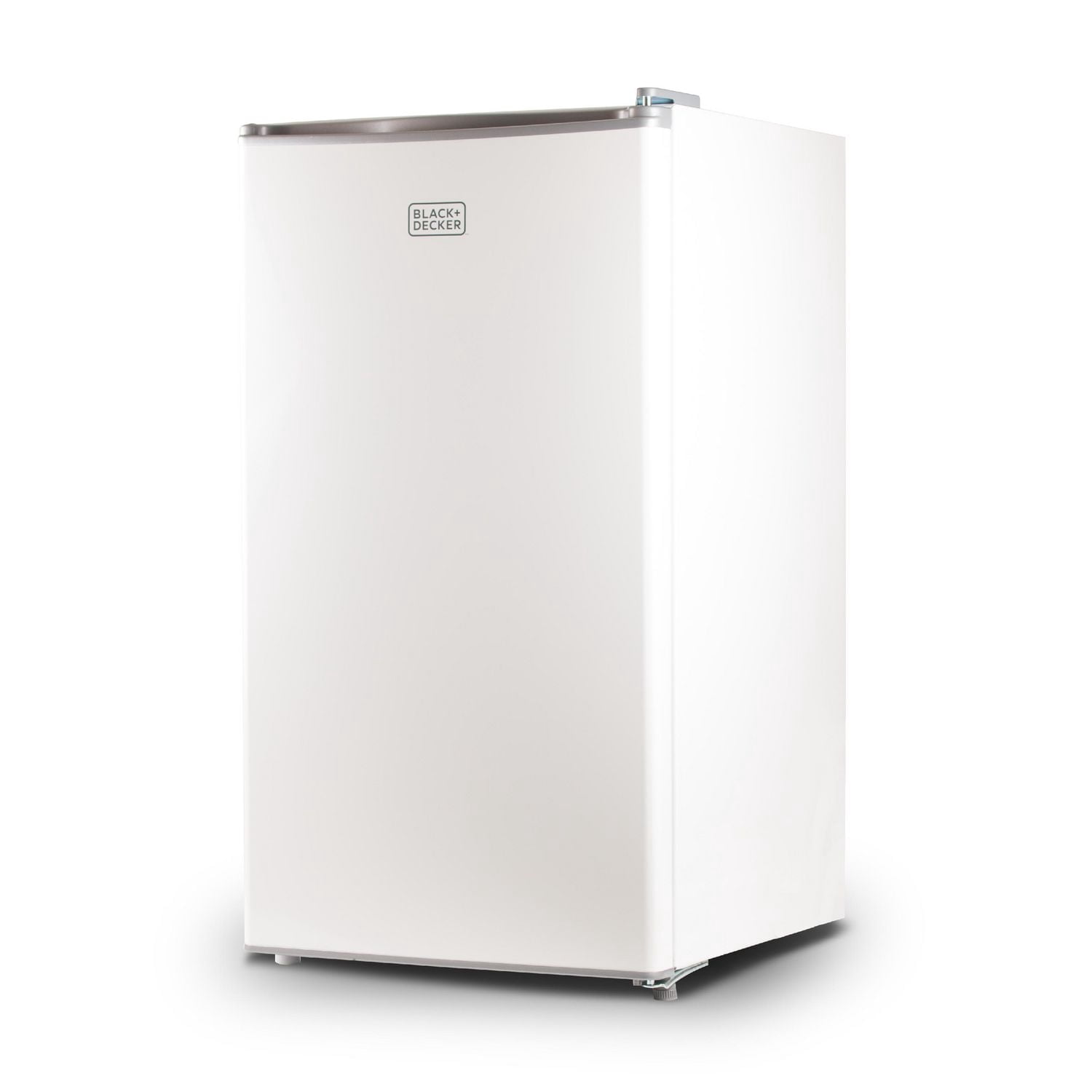 Black + Decker BCRK32W Compact Refrigerator Energy Star Single Door Mini Fridge with Freezer, 3.2 Cubic Ft., White