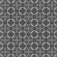 thumbnail image 1 of Ahgly Tapis d'Intérieur Lavable en Machine Carré Transitionnel Gris Canon, 6 Pieds Carré, 1 of 7