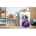thumbnail image 2 of Ahgly Tapis Rectangulaire Lavable en Machine Intérieur Transitionnel Fleur Rose, 5 Pieds x 8 Pieds, 2 of 7