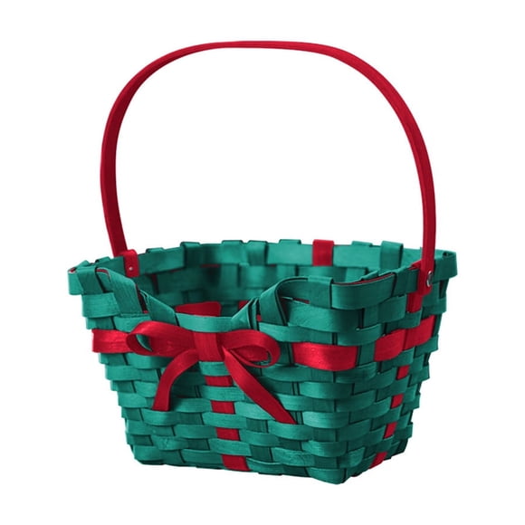 Gift Baskets for Families,Christmas Gift Baskets Christmas Sweethearts Basket Gift Gift Basket Gift Box Candy Box Snowflake Crisp Christmas Packaging Box Biscuits Box Suitable for Festivals
