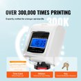 VEVOR Punch Time Clock, Time Tracker Machine for Employees of Small ...