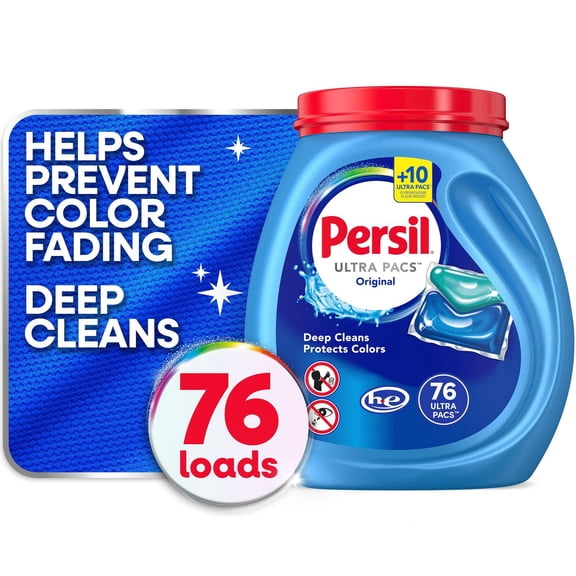 Persil origial ultra pacs détergent à lessive, 42 unités