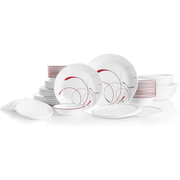 Corelle Splendor 78-Piece Glass Dinnerware Set (Service for 12)