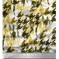 thumbnail image 1 of Soimoi Poly Georgette Fabric Two Tone with White Camouflage Decor Fabric Printed Yard 52 Inch Wide, 1 of 3