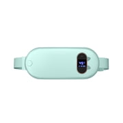 Portable Heating Pad,Electric Waist Belt Device,Fast Heating Pad with 3 Heat Mode and 3 Massage Modes,Back Or Belly Heating Pad for Women and Girl