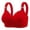 Rouge, variante sur Fsgntruao Soutiens-gorge Sans Armatures pour Femmes Confort T-Shirt Soutien-Gorge s Confortable Respirant Grande Taille Soutien-Gorge en Dentelle Ajustable avec Pli Latéral Beau Dos Soutien-Gorge Bretelles Réglables
