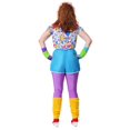 thumbnail image 3 of Women's Plus Size Work It Out 80s Costume, 3 of 3