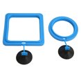 thumbnail image 1 of Aquarium Floating Food Feeder Circle, Thickened Reduce Waste Blue Multipurpose Fish Feeding Ring  For Aquarium, 1 of 8