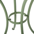 thumbnail image 4 of KOSSMAI Ensemble de Salle à Manger d'Extérieur 3 Pcs pour Patio, Deux Chaises de Salle à Manger et une Table Ronde de Salle à Manger pour l'Extérieur, Jardin, Patio, Vert, 4 of 5