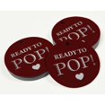 thumbnail image 3 of Inkdotpot Pack Of 100 Real Silver Foil Paper Tags Ready To Pop Baby Shower Favor Hang Tags, 3 of 6