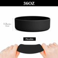 thumbnail image 3 of Linkidea Water Bottle Boot Compatible with YETI Rambler Bottle 36oz, Silicone Anti-Slip Water Bottle Bottom Sleeve Cover Protector, Bottle Bumper, 3 of 6