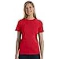 thumbnail image 3 of BELLA+CANVAS 6400 - T-Shirt en Jersey à Manches Courtes Décontracté, m, Rouge, 3 of 4