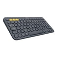 thumbnail image 1 of Logitech Clavier Bluetooth Sans Fil K380, Connexion Simultanée à Trois Appareils, Design Fin et Léger, Autonomie de 2 Ans - Gris foncé, 1 of 8