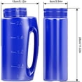 thumbnail image 2 of Hand Held Spreader Hand Spreader Shaker Fertilizer Salt Spreader Ice Salt Dispenser, 2 of 7