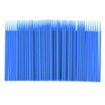 thumbnail image 1 of thinsony 100pcs Double Head Disposable Swab Fiber Buds Plastic Sticks Eyebrow Eyelash Make Up Tools, 1 of 1