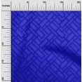 thumbnail image 2 of oneOone Georgette Viscose Dark Blue Fabric Geometric Craft Projects Decor Fabric Printed By The Yard 42 Inch Wide, 2 of 4