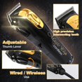 thumbnail image 2 of WAHL High Carbonization Stainless Steel Blade Wireless Professional Hair Clipper, 2 of 5