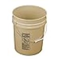 thumbnail image 3 of API Kirk Tan 5 Gallon Plastic Bucket; 90 Mil, Food Grade, 3 of 3