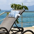thumbnail image 4 of Dvruxg Oreiller d'Appui-tête pour Chaise de Plage Extérieure, Oreillers de Chaise Longue de Piscine avec Insert et Bande Élastique Ajustable pour Attache de Cou de Chaise Longue Inclinable, 4 of 5