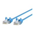 thumbnail image 1 of Belkin Mince - Câble de Raccord - RJ-45 (m) vers RJ-45 (m) - 20 Pi - UTP - CAT 6 - Moulé, Sans Accroc - Bleu, 1 of 1