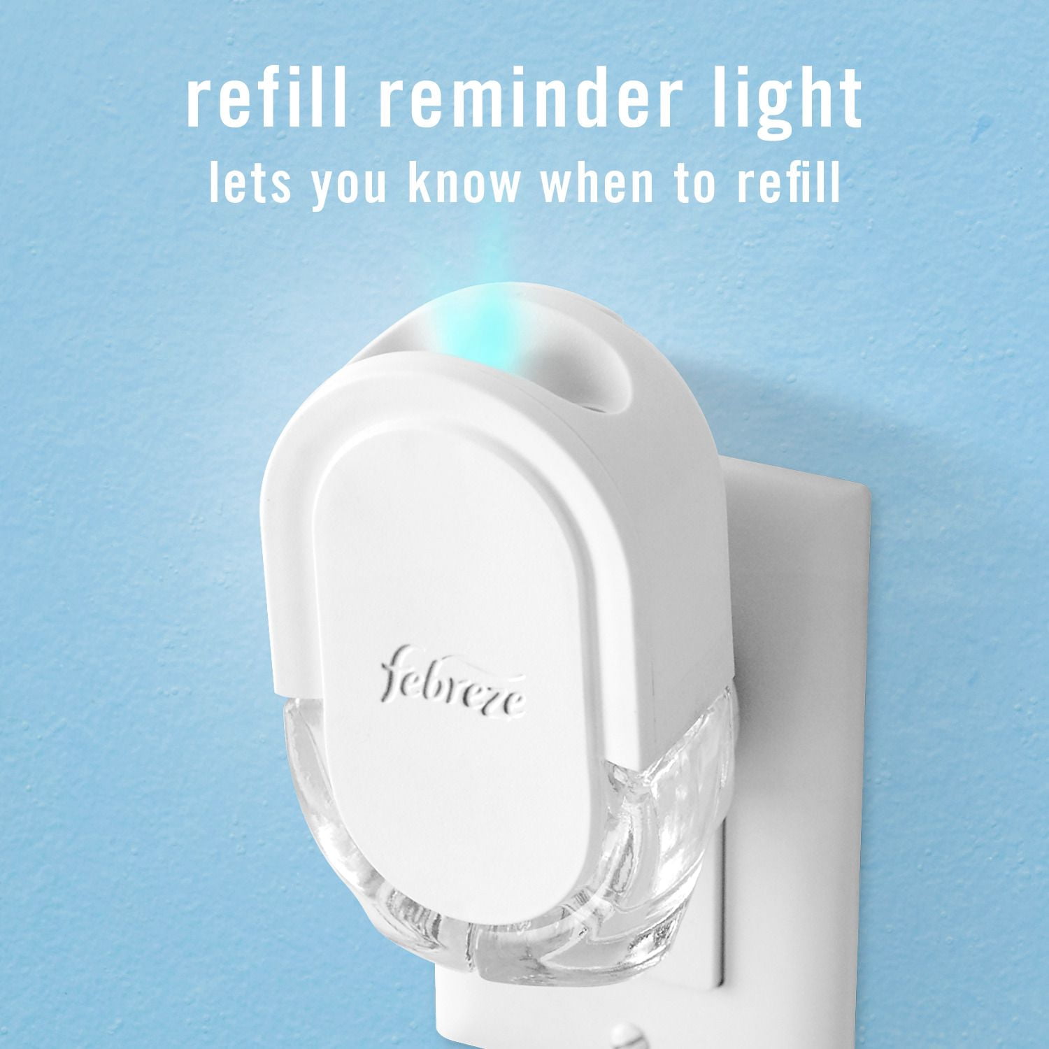 Febreze Désodorisant à Brancher, Recharge d'Huile Parfumée Anti-Odeurs, Parfum Rêves de Lavande, 3 Recharges