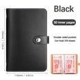 thumbnail image 5 of A6 Banknote and Cash Storage Book with Large Capacity, Faux Leather Money Organizer for Home Savings, Coin and Bill Album, 5 of 5