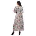 thumbnail image 3 of Moomaya Robes d'Été Imprimées à Manches Courtes pour Femmes, Tenue de Fête Décontractée, 3 of 4