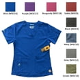 thumbnail image 2 of Carhartt Women's Scrub Force Pocket Rugged Flex V-Neck Solid Top D Ring (M03), 2 of 20