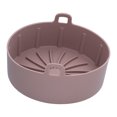 thumbnail image 4 of Cergrey Kitchen Utensils,Reusable Silicone Pot Replacement Kitchen Electric Fryer Basket Tray Baking Accessory ‑20℃‑220℃,Silicone Fryer Tray, 4 of 8