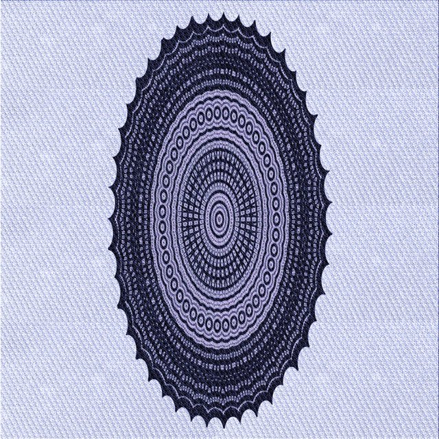 Ahgly Company Tapis d'Intérieur Lavables en Machine Bleu Lavande Transitionnel, 8' Carré
