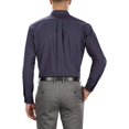 thumbnail image 3 of Van Heusen Chemise Oxford à Manches Longues pour Homme, P, Marine, 3 of 5