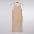 thumbnail image 4 of Girls Jumpsuits Overalls Spaghetti Strap With Pockets Loose Harem Pants Rompers for Girls Girls Outfits Size 12-14, 4 of 8