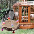 thumbnail image 2 of Bird Hanging  Toy, Bird Swing Cage Hammock Hanging  Toy Bird Swing Perch Toy, For Pets Parrots Animals Birds, 2 of 8