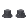 thumbnail image 4 of VONKY Comfortable And Breathable Fisherman Hat For Sun Protection Sunscreen Fisherman Cap Hat Summer darkgray 58cm 2Set, 4 of 6
