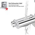 thumbnail image 4 of Pasta Roller Attachment For Bosch Kitchen Mixer, Pasta Sheet Roller, Spaghetti Fettuccine Cutter Maker Accessories B, 4 of 5