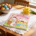 thumbnail image 1 of SASHENHG Easter Themed Disposable Tableware For Parties Including Bunny Shaped Egg Plates Paper Cups Napkins And Tablecloths Suitable For Everyday Use And Parties, 1 of 6