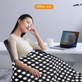thumbnail image 3 of Dvkptbk Heated Blanket for car, Cozy Flannel Electric Blanket, 43"x59" Portable Heating Blanket, Machine Washable, Car Heated Blanket Throw with Overheating Protection for Outdoors Camping, 3 of 9