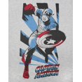 thumbnail image 2 of Marvel T-Shirt Gris à Manches Courtes pour Hommes, 2 of 4