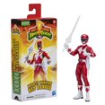 thumbnail image 4 of Power Rangers figurine Ranger Rouge Mighty Morphin de 15 cm, figurines et jouets Hasbro de super-héros pour filles et garçons, inclut des accessoires, dès 4 ans, 4 of 6