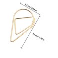 thumbnail image 2 of HONMEET 100 Pcs Colorful Paper Clips Metal Assorted Color Office Workers Envelopes, 2 of 8